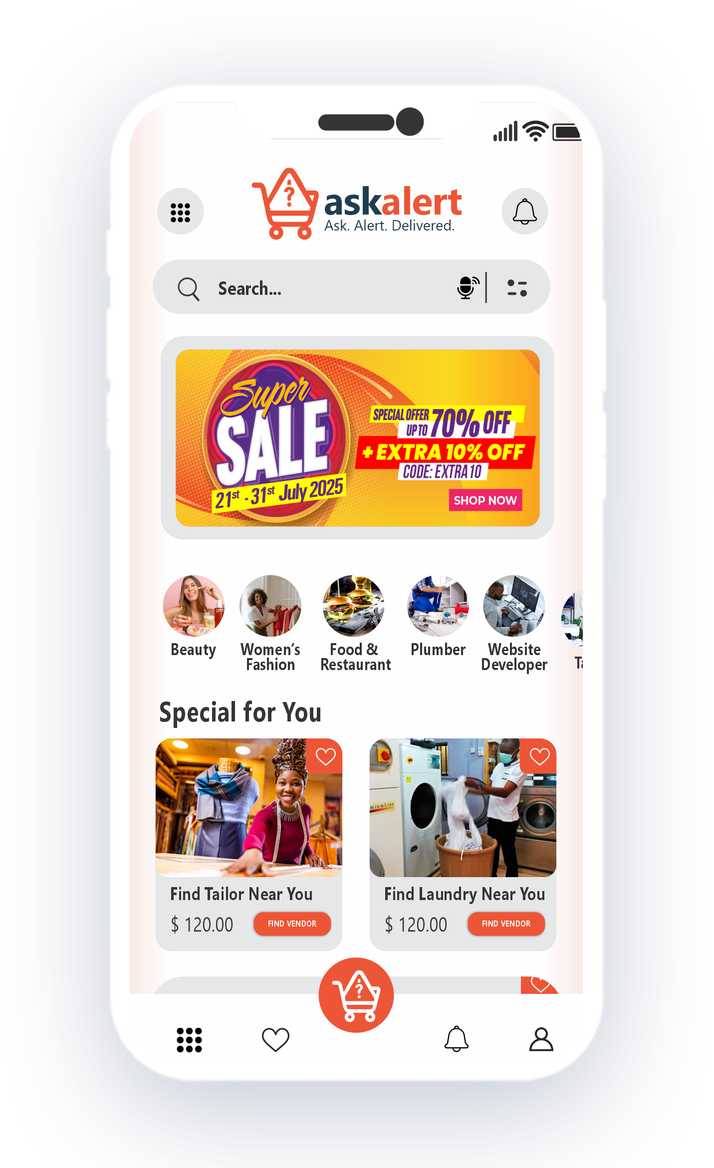 AskAlert A Reverse Marketplace